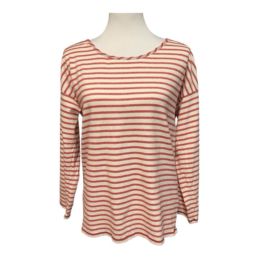 Madewell Striped Oversized Top Size XS